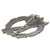 Original German WWII Silver Grade Infantry Assault Badge Featured in Sascha Weber Book - Unmarked Original Items