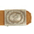 Original German WWII Post War Czech Reissued Luftwaffe Afrikakorps DAK Web Belt with Aluminum Buckle by Hermann Aurich dated 1939 Original Items