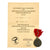 Original German WWII Eastern Front Medal with Named Award Document & Ribbon - Dated 1942 Original Items