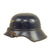 Original German WWII M38 Luftschutz Beaded Gladiator Air Defense Helmet with 56cm Liner & Chinstrap - dated 1938 Original Items