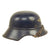 Original German WWII M38 Luftschutz Beaded Gladiator Air Defense Helmet with 56cm Liner & Chinstrap - dated 1938 Original Items