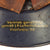 Original German WWII M38 Luftschutz Beaded Gladiator Air Defense Helmet with 56cm Liner & Chinstrap - dated 1938 Original Items