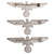 Original German WWII Award, Insignia and Tinnie Grouping with KVKII, NSDAP 10 Year Service Award, and more! - 30 Items Original Items