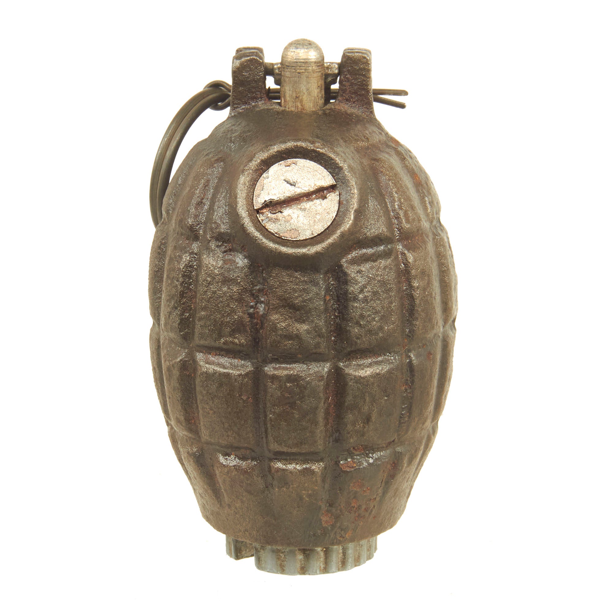 Greaned Bomb Original British WWII Inert Mills Bomb No. 36M MKI Grenade by Herbert ...