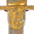 Original German WWII Army Officers Lion Head Sword by F. W. Höller of Solingen with Scabbard Original Items