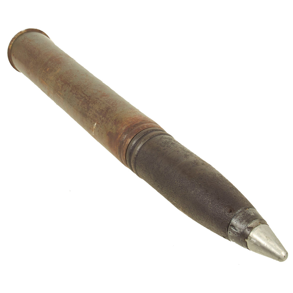 Original German WWII FlaK 88 High Explosive Inert Shell with Steel Cas ...