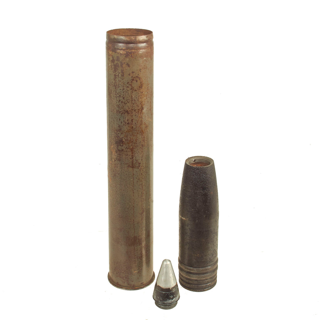 Original German WWII FlaK 88 High Explosive Inert Shell with Steel Cas ...