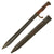 Original German WWI WWII Reich’s Ministry of Aviation Marked M1898/05 n/A Butcher Bayonet with Scabbard Original Items