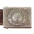 Original German WWII Early Heer Army EM/NCO Leather Belt with 1937 Dated Pebbled Aluminum Buckle by Richard Sieper & Söhne Original Items