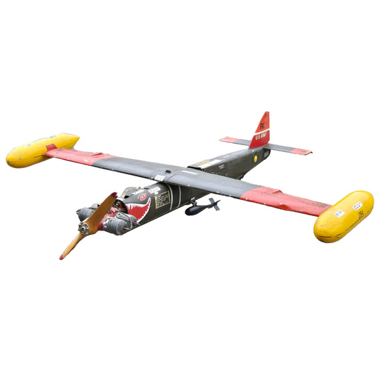 Original U.S. Cold War Northrop Aviation OQ-19 Target Drone RCAT with MQM-57 Wing & Practice Bombs - Dated 1967 Original Items