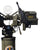 Original U.S. WWII Navy Quad-Mount .50 Cal Gun Director Mk. 51 Mod. 3 with Gun Sight Mark 15 & Four Inert M2 Browning Display Machine Guns on Original Base - Dated 1944 Original Items