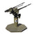 Original U.S. WWII Navy Quad-Mount .50 Cal Gun Director Mk. 51 Mod. 3 with Gun Sight Mark 15 & Four Inert M2 Browning Display Machine Guns on Original Base - Dated 1944 Original Items