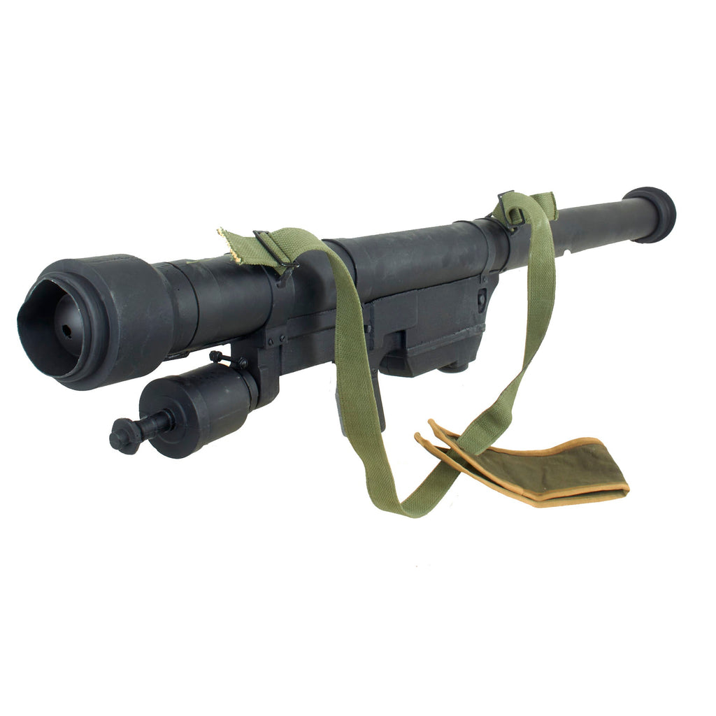 Original U.S. GWOT FIM-92 Stinger Missile Launcher Rubber Resin Trainer with Original Sling - INERT Original Items