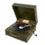 Original U.S. WWII U.S. Army Phonograph Player by Boetsch Brothers with 1947 U.S. Special Services Cowboy Medley Record Original Items