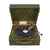 Original U.S. WWII U.S. Army Phonograph Player by Boetsch Brothers with 1947 U.S. Special Services Cowboy Medley Record Original Items