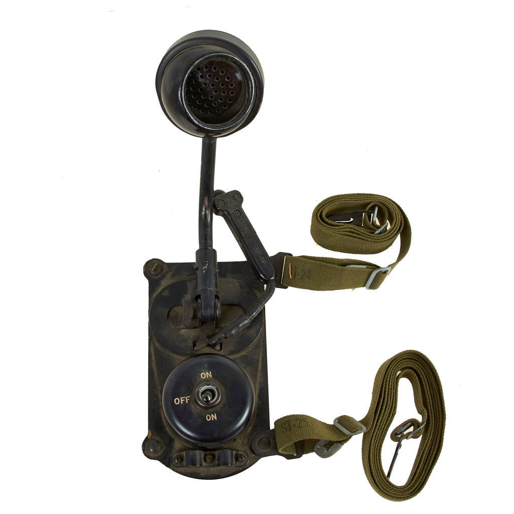 Original U.S. WWII Army Signal Corps T-26-A Chest Microphone Unit