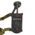 Original U.S. WWII Army Signal Corps T-26-A Chest Microphone Unit with Straps - Dated 1945 Original Items
