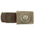Original German Pre-WWII Army Heer EM/NCO Pebbled Aluminum Belt Buckle by J. Deutschbein of Euskirchen - Dated 1938 Original Items