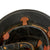 Original German WWII M34 Square Dip NSDAP Double Decal Civic Police Steel Helmet with Liner & Chinstrap - Ordnungspolizei Original Items