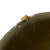 Original U.S. WWII 1943 Medic M1 McCord Front Seam Fixed Bale Helmet with Scarce Matching Hawley Paper Liner - Medical Tape Used for Insignia Original Items