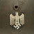 Original German WWII Large M42 Single Decal Army Heer Helmet with 58cm Liner & Chinstrap - Stamped ET66 Original Items