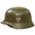 Original Rare Early German WWII Army Heer M35 Double Decal Helmet with Liner & Chinstrap - Stamped ET66 Original Items