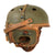 Original U.S. WWII Pair of M38 Tanker Helmet by Rawlings Manufacturing Co in Rough Condition Original Items