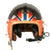 Original U.S. Cold War Air Force P-4A Flight Helmet with Paint Scheme by General Textile Mills -  Dated 1957 Original Items