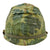 Original U.S. Vietnam War M1 Helmet with Camouflage Cover and Liner Original Items