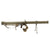 Original Spanish Deactivated 88.9mm Instalaza M65 “Bazooka” Anti-Tank Launcher with Optical Sight, Canvas Face Shield, Bipod, Monopod, and Sling - Serial No. 2685