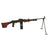 Original Cold War Soviet RPD 44 7.62mm Display Light Machine Gun by Kovrov Arsenal with Belt Drum - Serial ЕГ 175 B Original Items