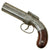 Original U.S. Allen & Thurber of Worcester 1837 Patent .31cal Percussion Pepperbox Revolver - Matching Serial 104 Original Items