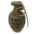 Original U.S. WWII Inert MkII Pineapple Grenade with Repainted Fuze Original Items