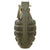 Original U.S. WWII Inert MkII Pineapple Grenade with Repainted Fuze Original Items