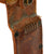 Original U.S. WWII Rare Everitt Green Handle Knuckle Fighting Knife with Scabbard Original Items