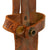 Original U.S. WWII Rare Everitt Green Handle Knuckle Fighting Knife with Scabbard Original Items