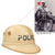 Original Rhodesian Bush War Era Leather Police Officer Helmet Original Items