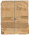 Original South African WWII Engraved 1939-1945 War Medal & WWII Africa Service Medal & Ribbons with Original Shipping Envelope Original Items