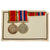 Original South African WWII Engraved 1939-1945 War Medal & WWII Africa Service Medal & Ribbons with Original Shipping Envelope Original Items