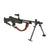 High End BAR Browning M1918A2 Replica Non-Firing Display Gun with Leather Sling Original Items