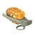 Original U.S. WWII Inert MkII Yellow Early War High Explosive Pineapple Grenade with M201 Fuse Original Items