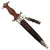 Original German WWII NSKK Dagger by Rare Maker Karl Robert Kaldenbach of Solingen with Scabbard and Hanger - RZM M7/72 Original Items