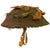 Original Canadian / British WWII MkII Brodie Steel Helmet with Helmet Net and British Shell Dressing - Dated 1942 Original Items