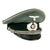 Original German WWII Army Heer Infantry Officers Schirmmütze Visor Crush Cap - Regimentally Marked Original Items