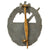 Original German WWII Kriegsmarine Coastal Artillery Badge by C.E. Juncker of Berlin Original Items