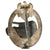Original German WWII 25 Engagement Panzer Assault Tank Badge by Josef Feix & Söhne - Unmarked Original Items