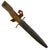 Original Imperial German WWI DEMAG Crank Handle Ersatz Trench Knife Bayonet with Scabbard Original Items