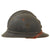 Original French WWI Issue Model 1915 Infantry Adrian Helmet in Horizon Blue with Liner & Chinstrap - Size 59 Original Items