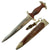 Original German Early WWII SA Dagger by Rare Maker Gottfried Müller of Herges-Vogtei with Scabbard and Hanger Original Items