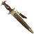 Original German Early WWII SA Dagger by Rare Maker Gottfried Müller of Herges-Vogtei with Scabbard and Hanger Original Items